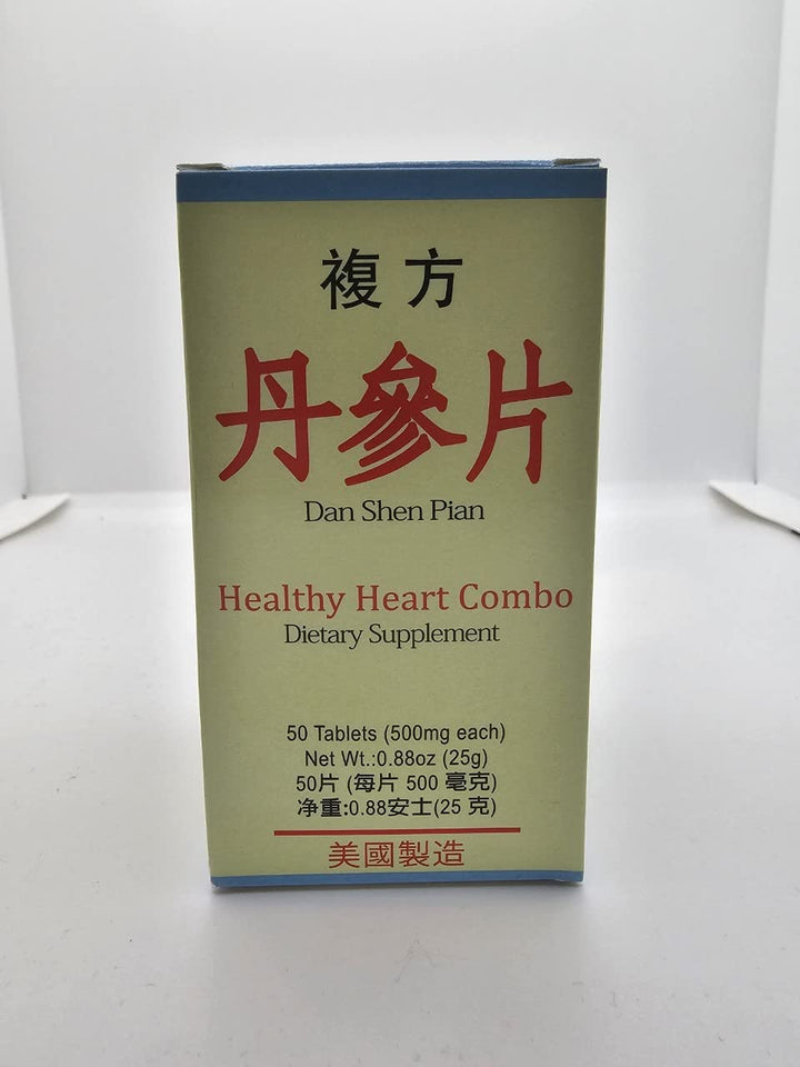 Fu Fang Dan Shen Pian Herbal Supplement Helps Cardiovas