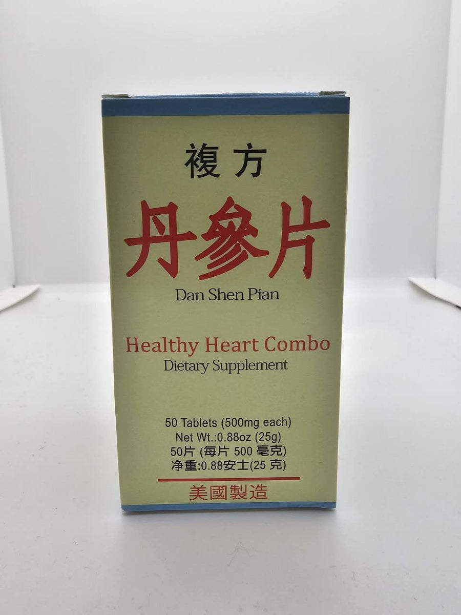 Fu Fang Dan Shen Pian Herbal Supplement Helps Cardiovas