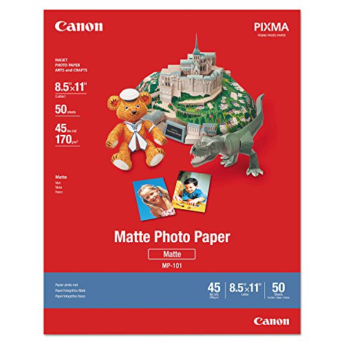 7981A004 Photo Paper Plus, Matte, 8-1/2 x 11 (Pack of 50 Sheets)