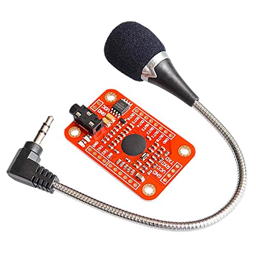 Speak Recognition Voice Recognition Module V3 Compatible with for Arduino Support 80 Kinds of Voice DC 4.4-5.5 V High Accuracy