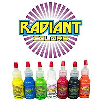 Tattoo Ink 7 Color 1/2oz Primary Set - MADE IN THE USA