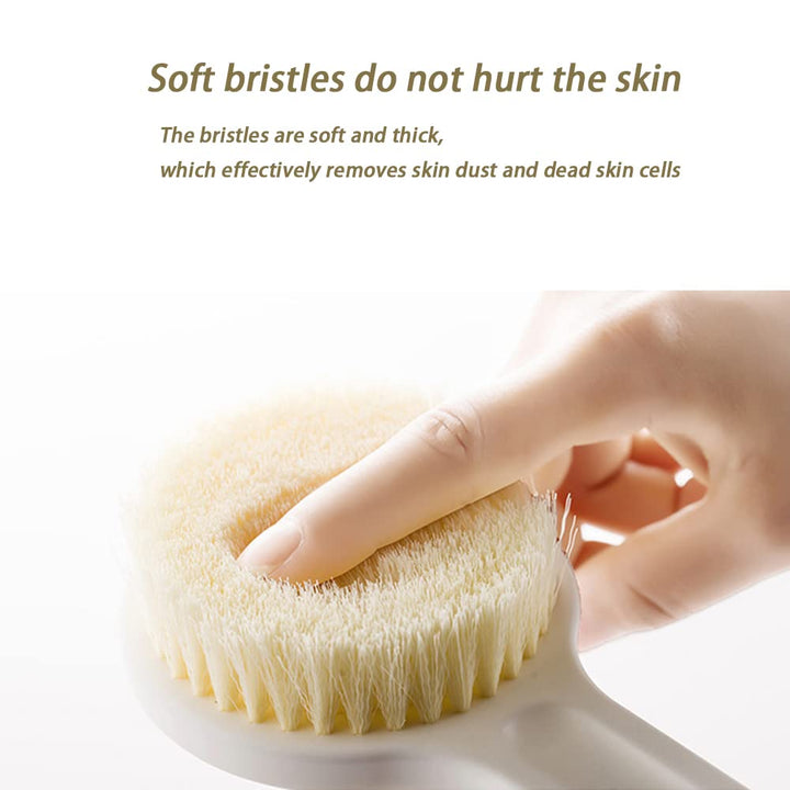 Back Scrubber for Shower, Body Brush,hower Brush for Exfoliating Improve Skin, Long Handle Cleans The Body Easily,Improve Blood Circulation Cellulite Treatment