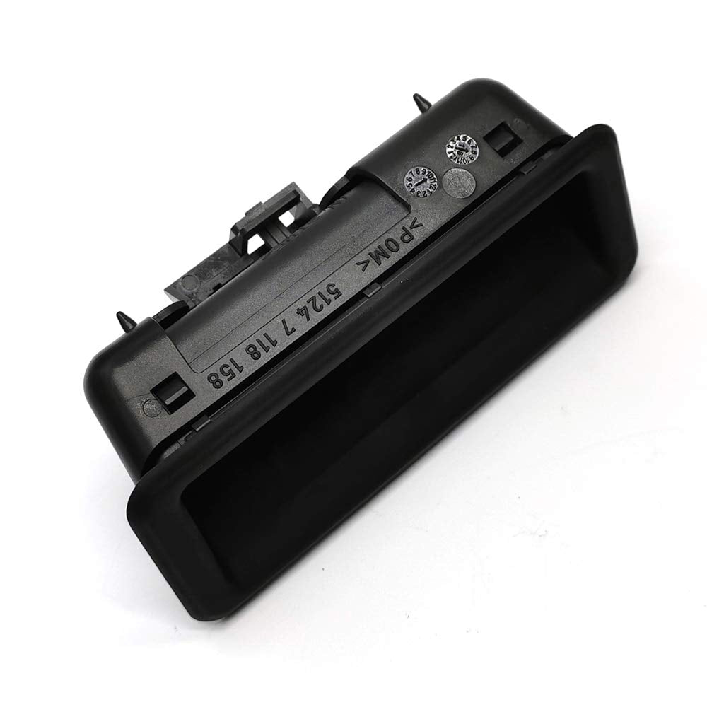 Trunk Lid Lock Release Push Button Handle Switch Compatible with BMW Series 1 Series 3 Series 5 X6 X5 X1 E60 E90 E91 E92 E93 E70 E71 51247118158 51-24-7-118-158 7118158