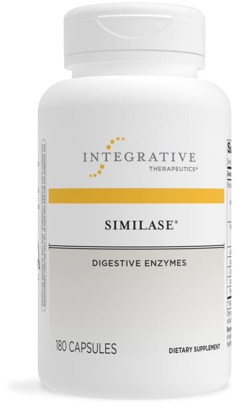 - Similase - Physician Developed Digestive Enzymes for Women and Men - Vegan - 180 Vegetable Capsules
