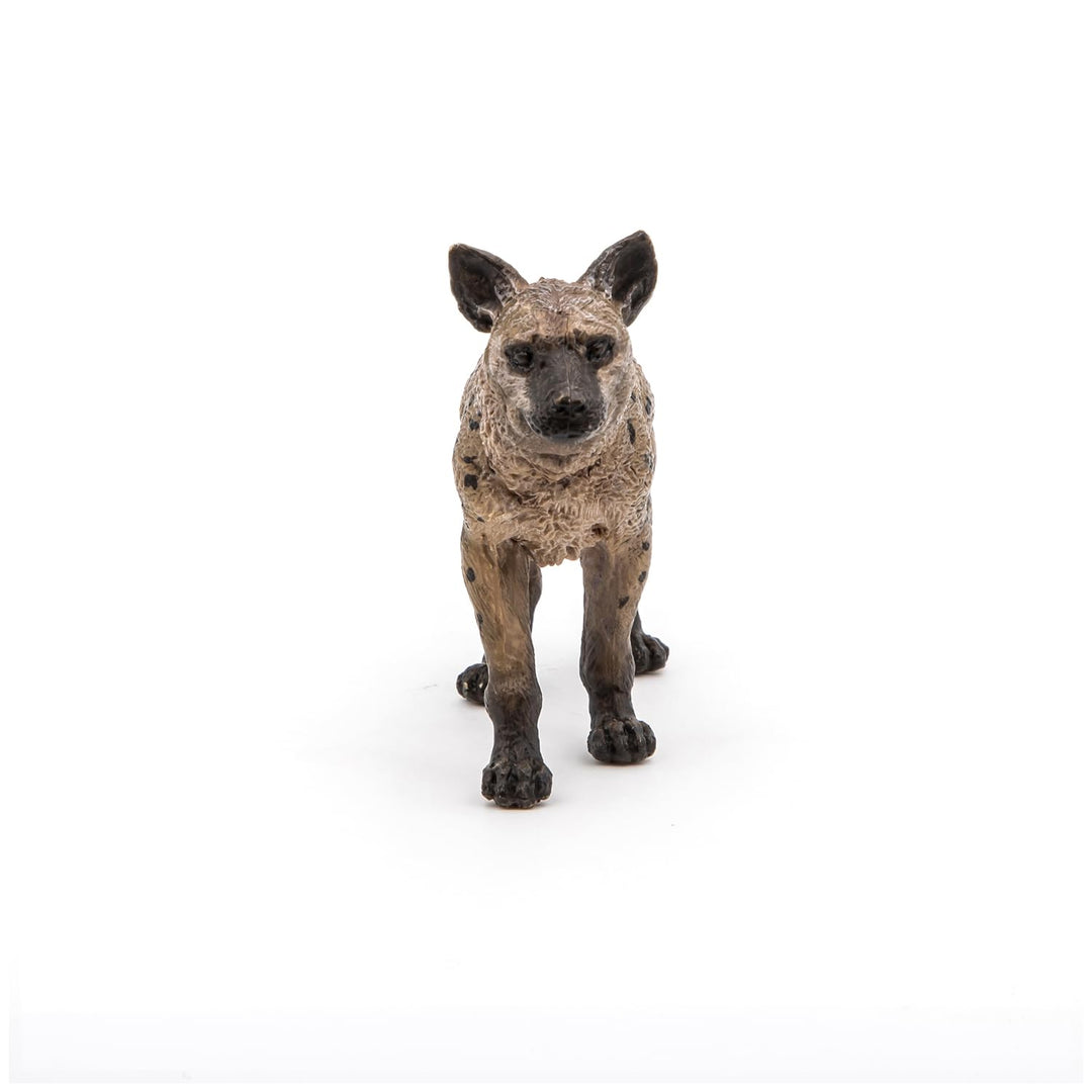 -Hand-Painted - Figurine -Wild Animal Kingdom - Hyena -50252 -Collectible - for Children - Suitable for Boys and Girls- from 3 Years Old