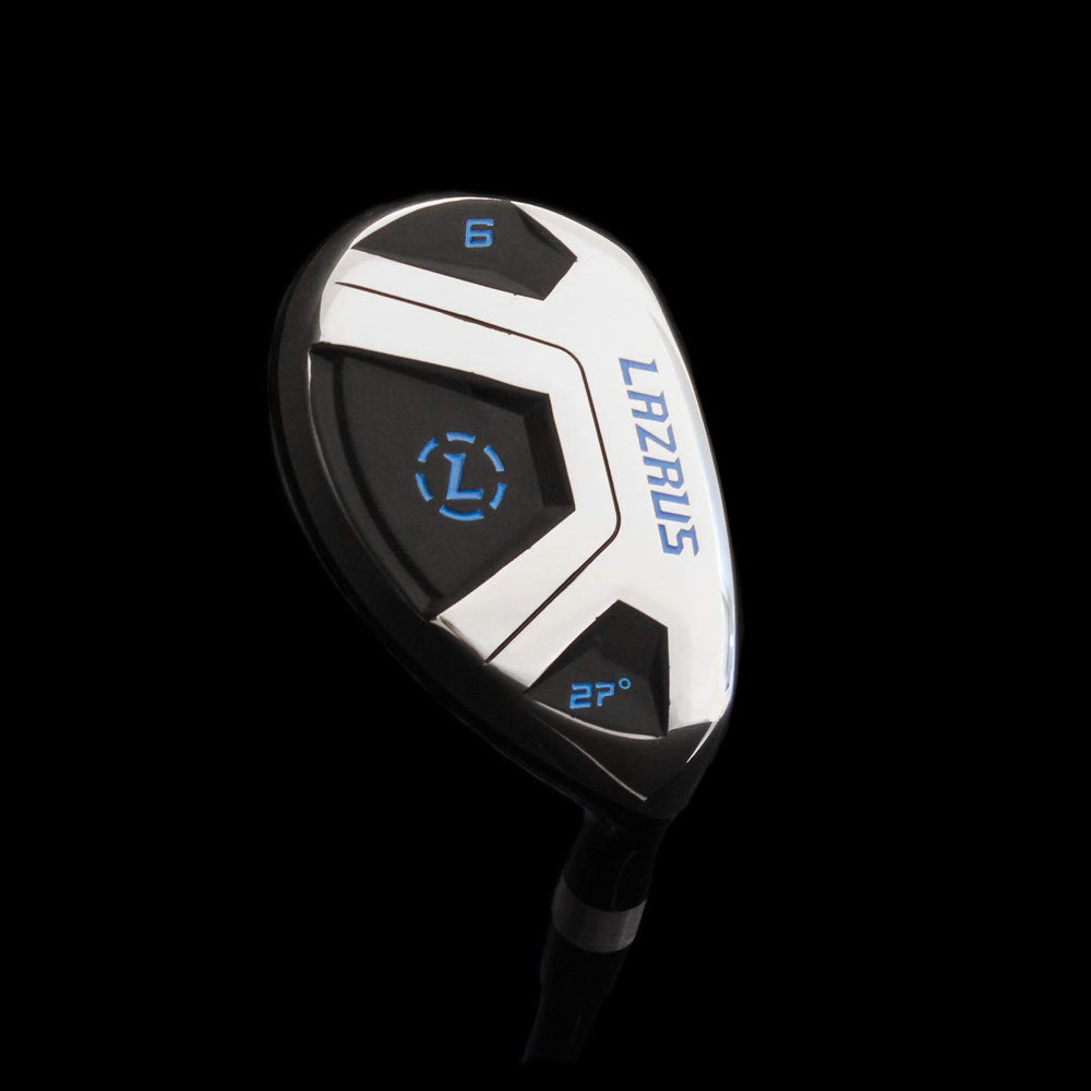 Lazrus Golf | Premium Quality 6 Hybrid Golf Club for Exceptional Performance, Hybrid Golf Clubs for Men with Regular Flex & Graphite Shaft | Golf Clubs for Men (1pc. Right Hand, 6 Single Golf Club)