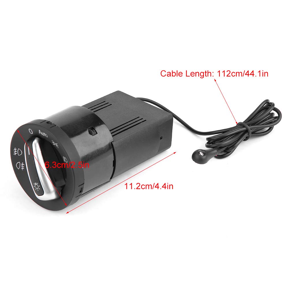 Car Headlight Control Switch, Auto Headlight Auto Switch Light Sensor Module with Auto On/Off Light Sensor
