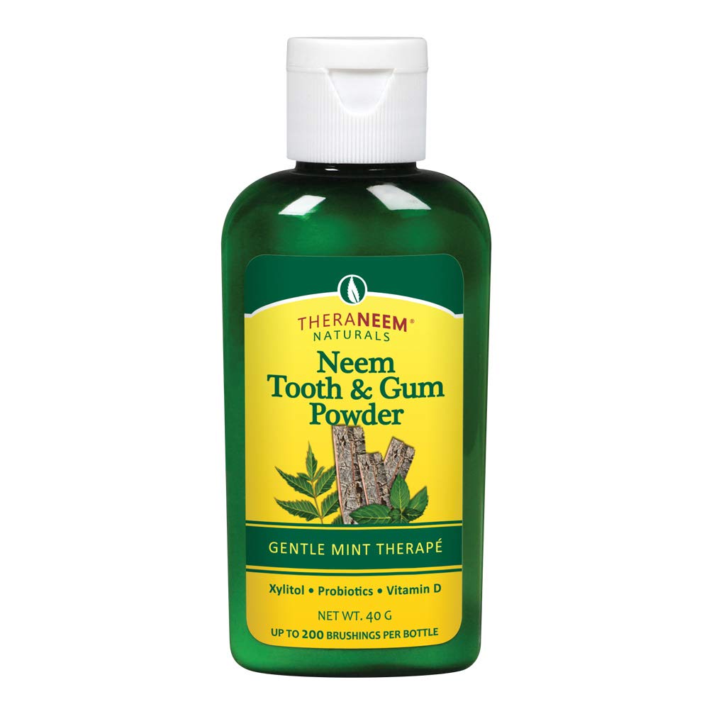 TheraNeem Toothpowder, Mint, 40 Gram by TheraNeem