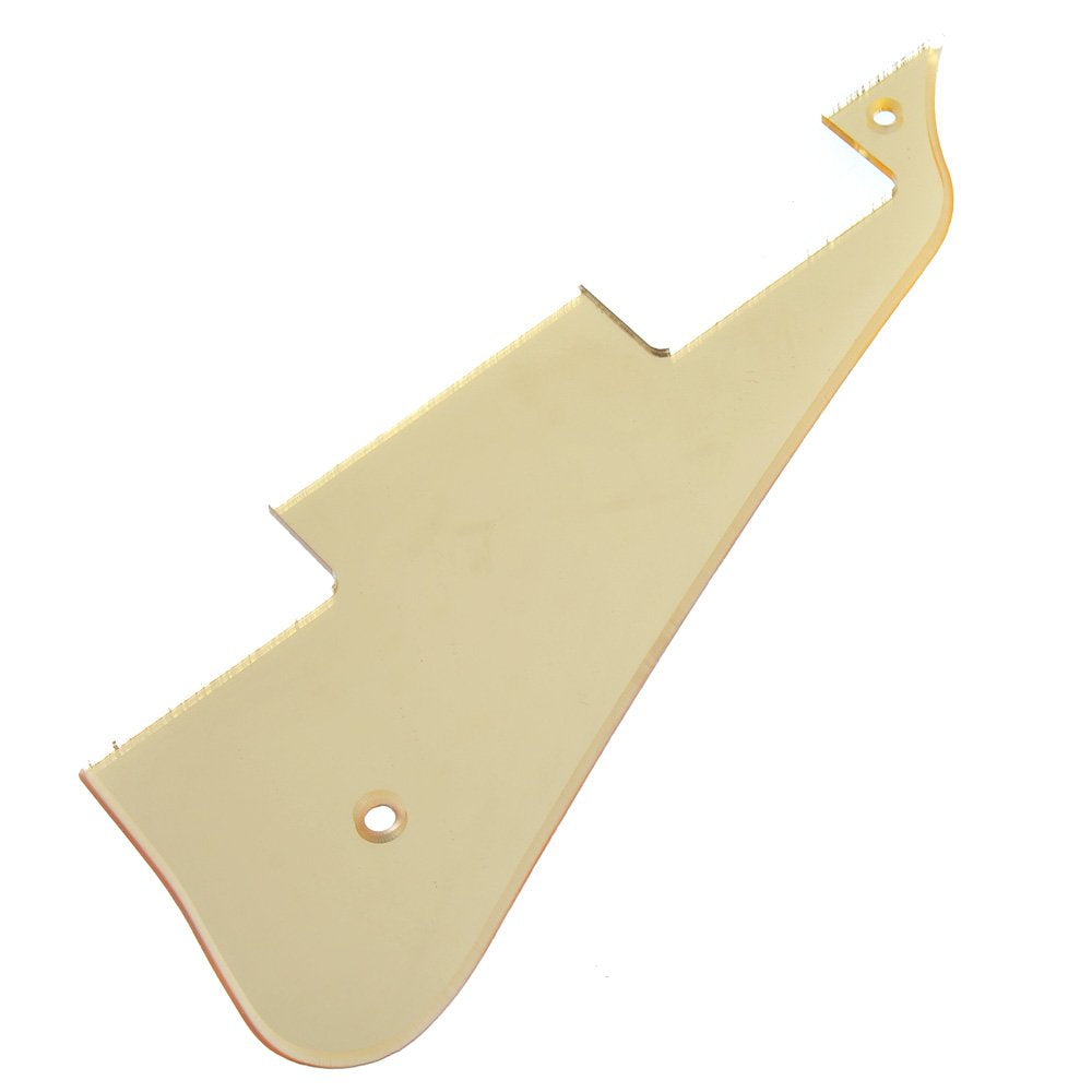 Kmise A5620 Gold Mirror Electric Guitar Pickguard Scratch Plate For Gibson LP Replacement
