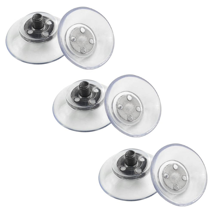 TOVOT 20PCS 2 Types Suction Cups Suction Pads with Scre
