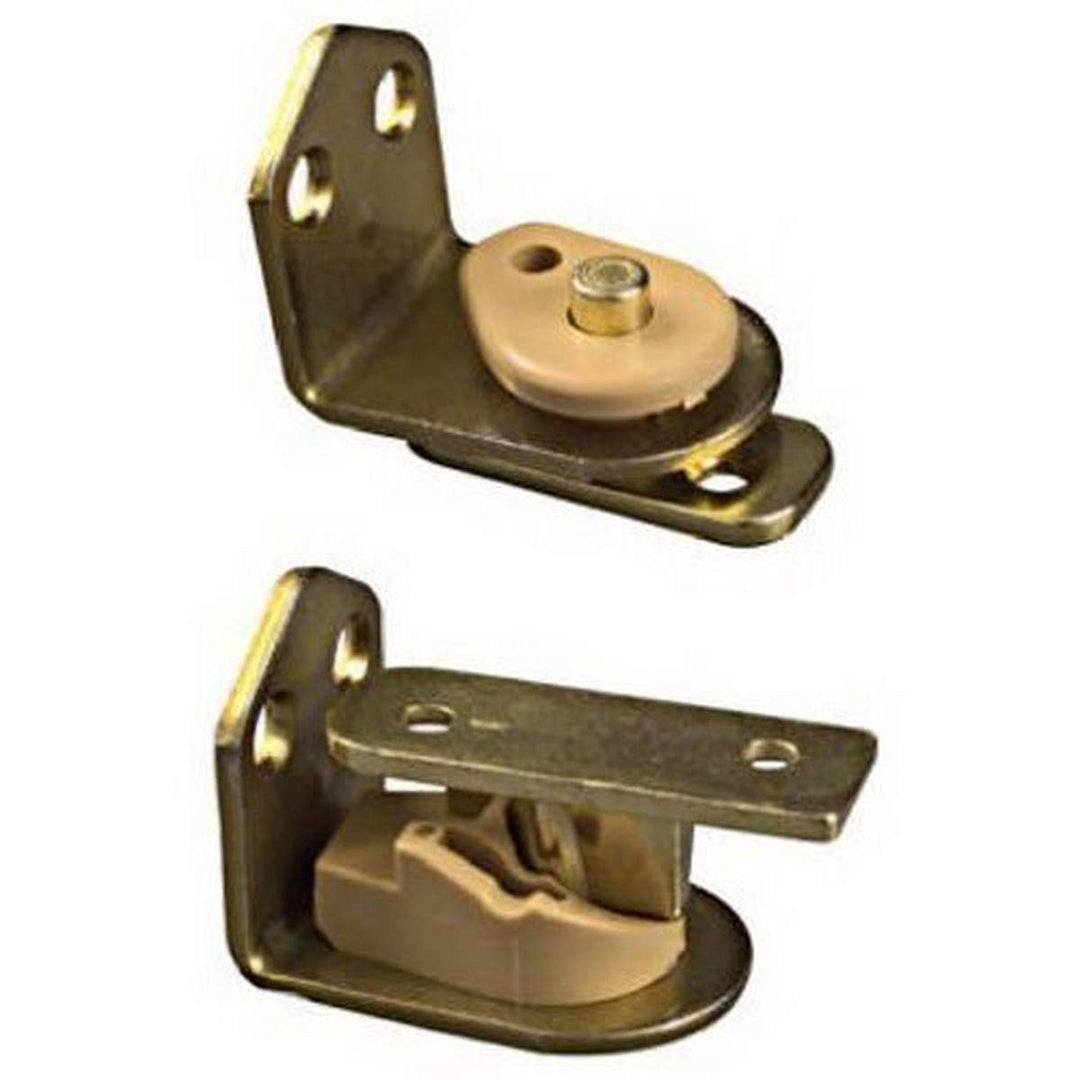DPV130 Swing N Stay Cafe Door Hinge in Brass