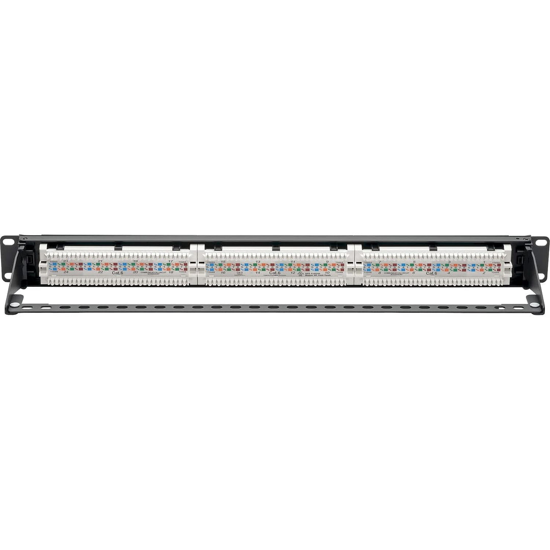 Eaton Tripp Lite Cat6 24-Port PoE+ Patch Panel, RJ45 Et