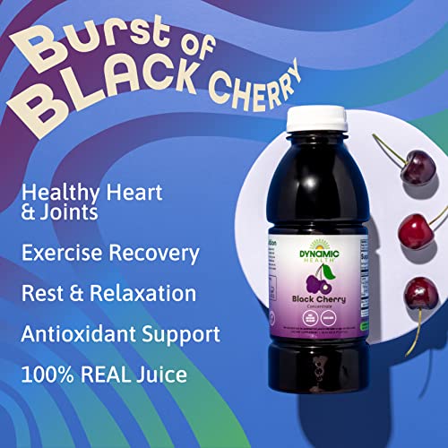 Dynamic Health 100% Pure Black Cherry Juice Concentrate