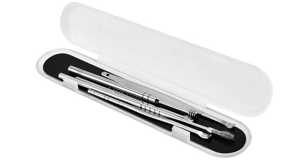5 Pcs Ear Pick, Ear Cleansing Tool Set, Ear Curette Ear