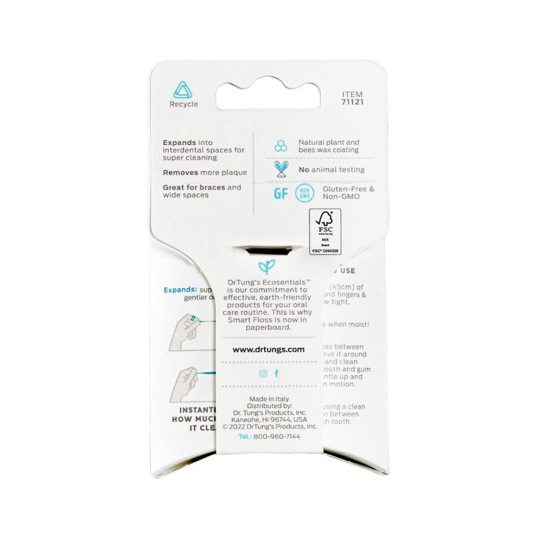 Dr. Tung&#39;s Smart Floss, 30 yds, Natural Cardamo