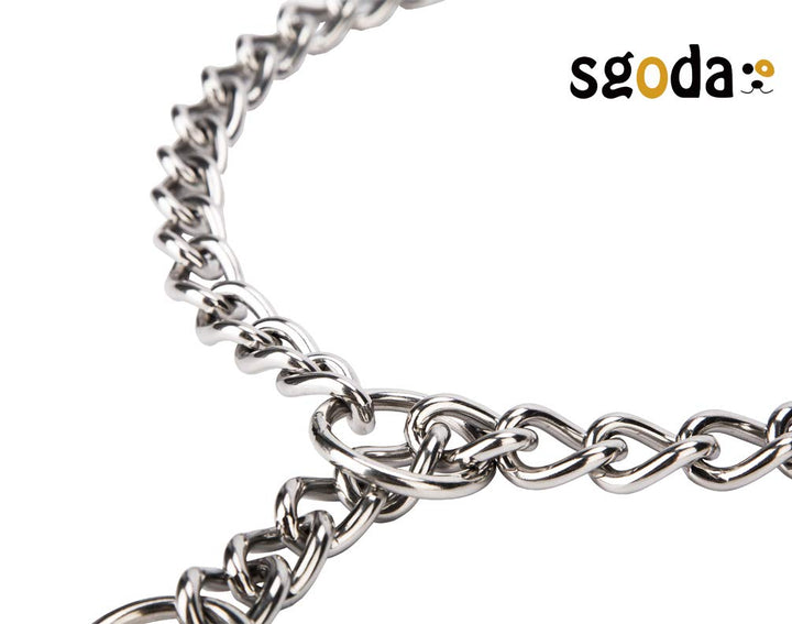 Chain Dog Training Choke Collar, 16 in, 2.0 mm