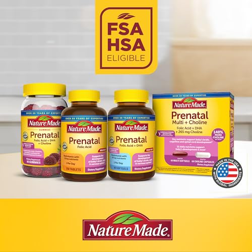 Nature Made Prenatal Multivitamin with Folic Acid, Pren