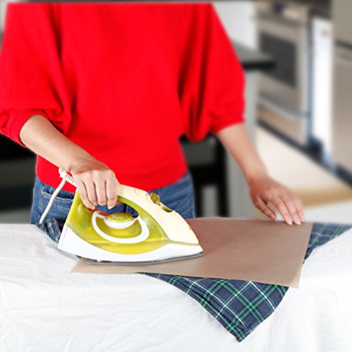 3 PCS PTFE Teflon Sheets for Heat Press Transfers Sheet 16 x 16 Non Stick Reusable Heat Resistant Craft Baking Mat