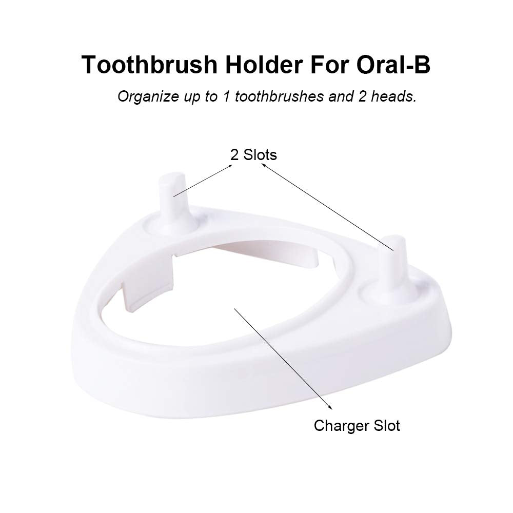 LazyMe Electric Toothbrush Heads Holder Charger Holders