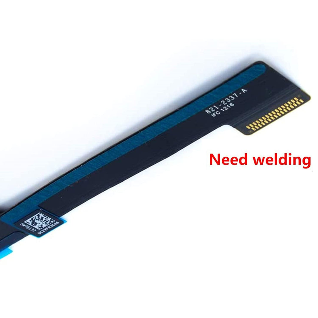 Original Dock Connector Replacement Compatible with iPad Mini 4 A1538 A1550 2015 | iPad Mini 5 A2133 A2124 A2126 A2125 2019 7.9(Black) Charging Port Assembly Flex Cable