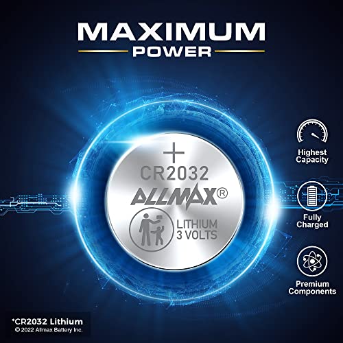 Allmax CR2032 Lithium Coin Batteries (10 Count) – Longe