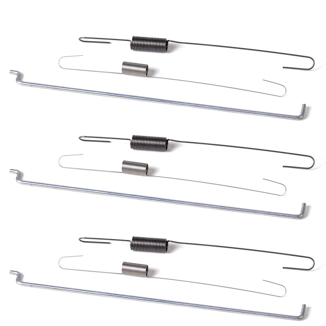 9Pcs Governor Rod Spring Throttle Return Spring Link Rod Set for BlackMax 208CC/212CC 6HP/7HP 3000/3500/3600/3650/4375/4500 Watt Gasoline Generators HONDA GX120 GX140 GX160 GX200 168F