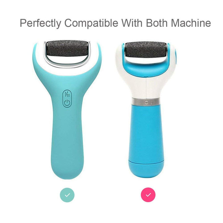 5 Pack Extra Coarse: 5 Pack Extra Coarse Replacement Rollers For Amope Pedi Refills Electronic Perfect Foot File Pedi Hard Skin Remover Refills Include A Clean Brush