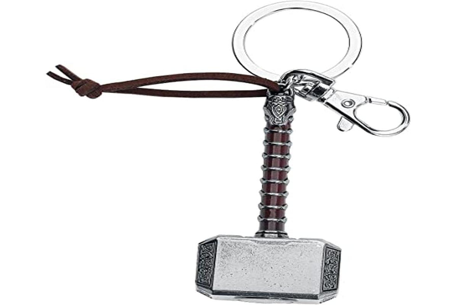 Marvel Thor The Dark World Hammer Pewter Silver Keychain - 67868