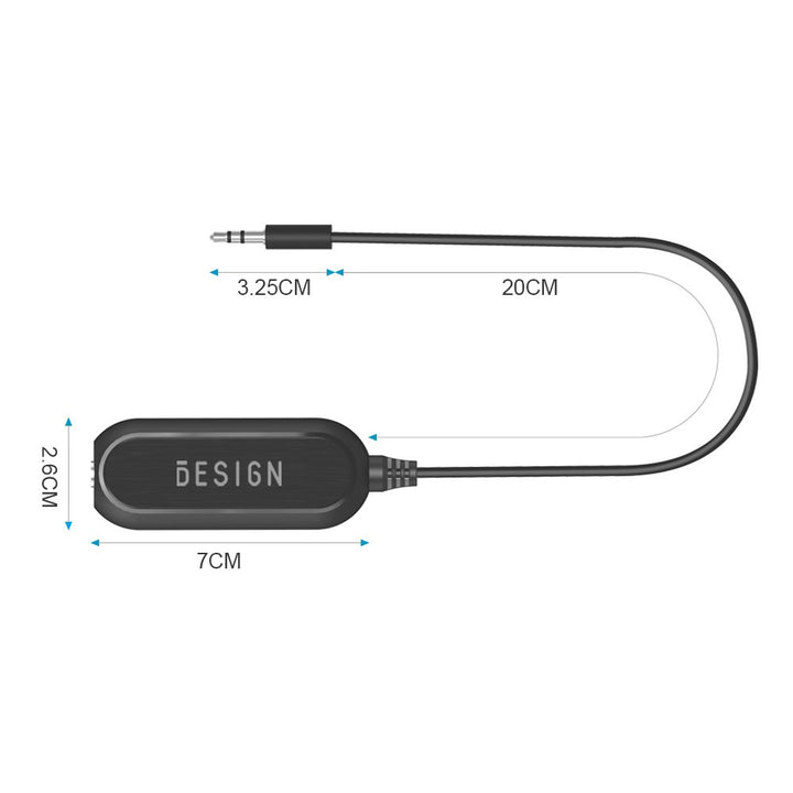Ground Loop Noise Isolator for Car Audio/Home Stereo System with 3.5mm Audio Cable