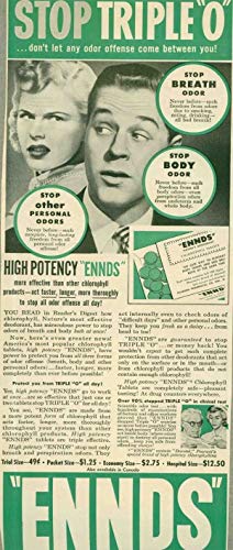 Ennds Tabs Bad Breath Remedy Chlorophyll Tablets, 100 Count