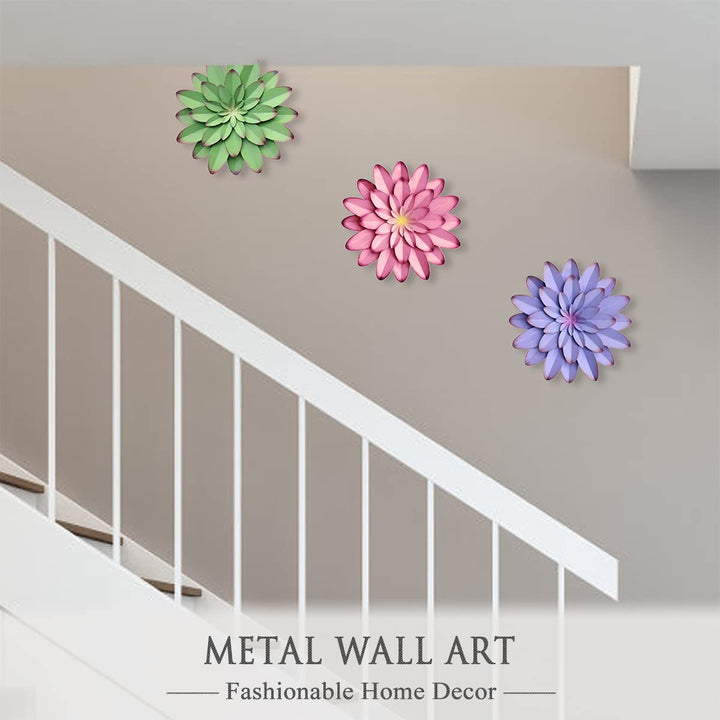 AHYS Metal Wall Art Metal Wall Decor Indoor Outdoor Met