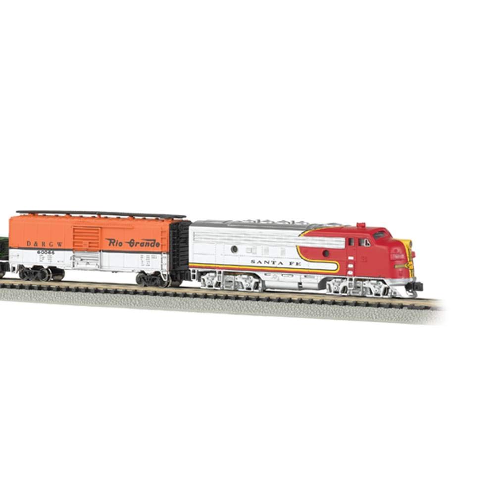 Bachmann Trains - Super Chief Ready To Run Electric Train Set - N Scale