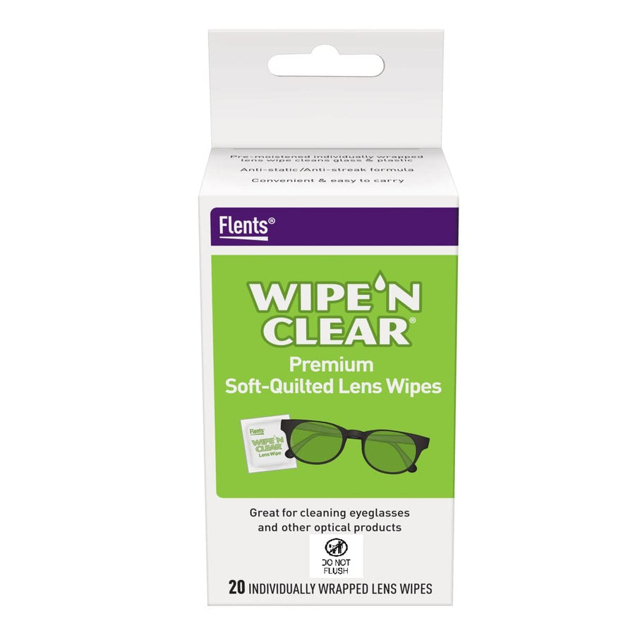 Flents Biodegradable Lens Wipes (20 count)