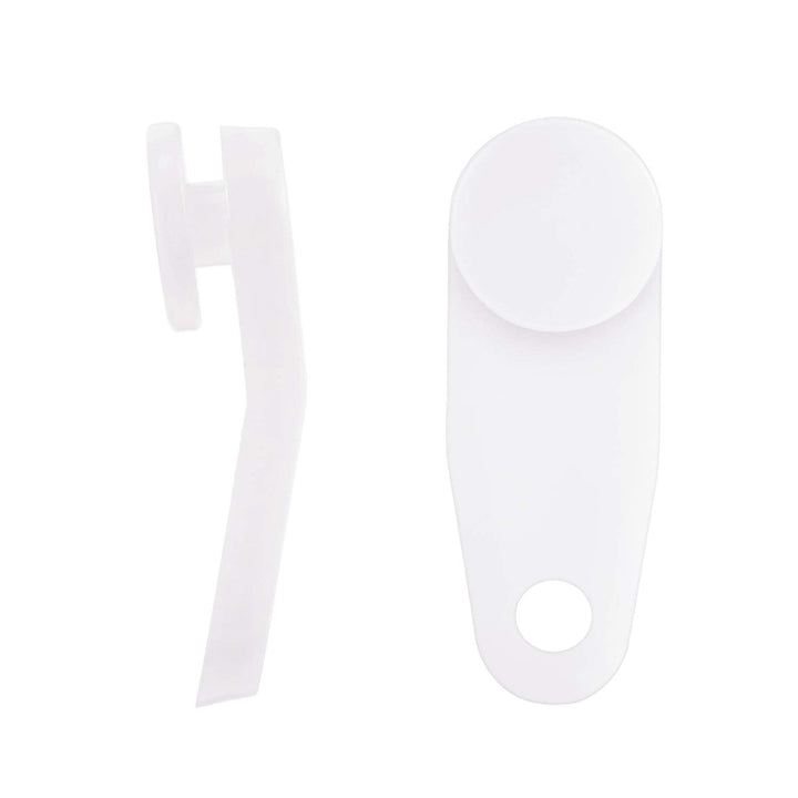Curtain Track Glider Hooks White Plastic Curtain Rail T