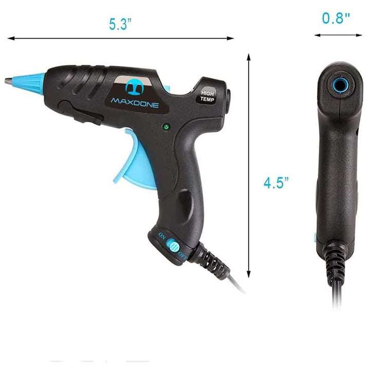 Hot Glue Gun Mini Glue Gun - Glue Gun Kit Glue Sticks 30PCS Crafting High Temp Heat up Fast Small Clear and Colored Sticks, Ideal for Quick Repairs DIY Projects Arts Classroom 20W New Releases