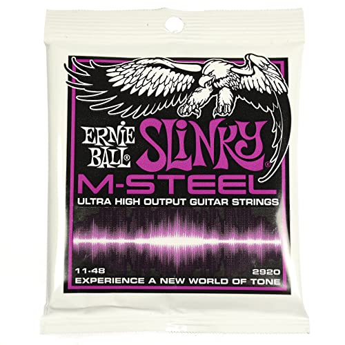 Ernie Ball 2920 M-Steel Power Slinky 11-48