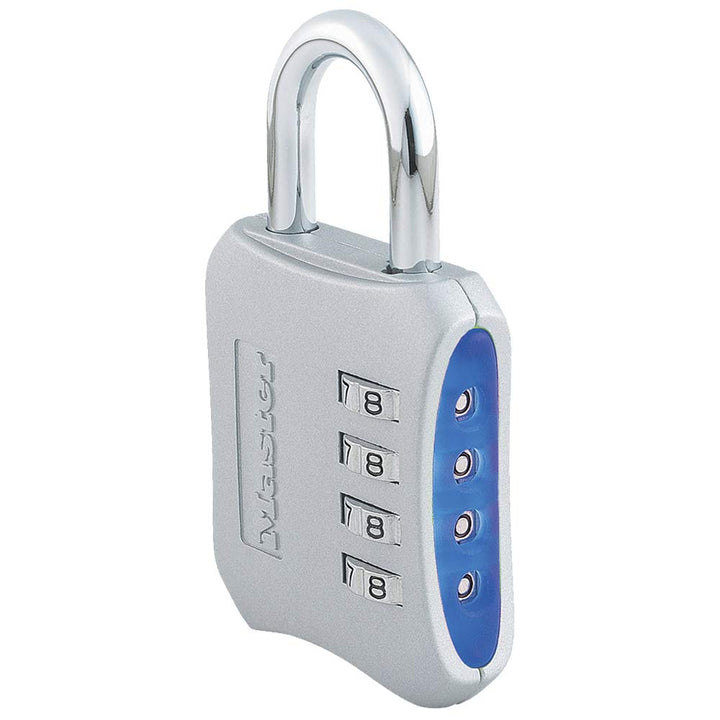 Resettable Combination Locker Lock, Lock for Gym and School Lockers, Colors May Vary, 653D