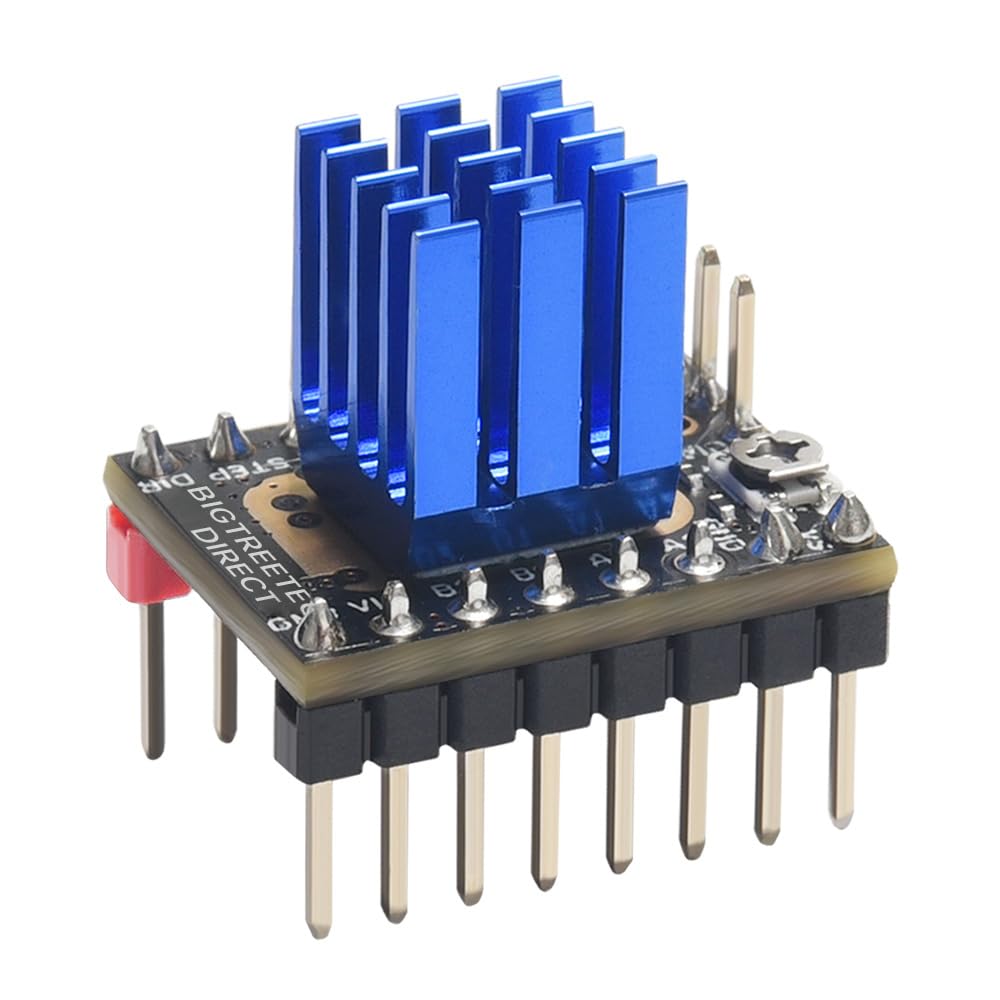 BIGTREETECH TMC2209 V1.3 UART Stepper Motor Driver Module VS TMC2100 TMC2130 for Octopus V1.1/Octopus Pro/SKR V1.4 Turbo/SKR 3/Manta M8P/M4P/M5P 3D Printer Controller Board 1Pc