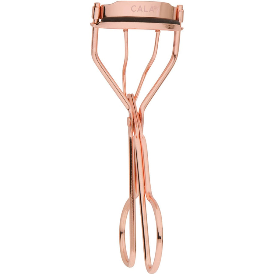 Rose gold eyelash curler