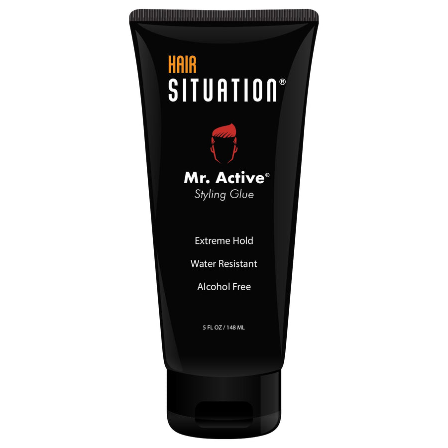 Mr Active Styling Glue Extreme Hold Water Resistant Alcohol Free