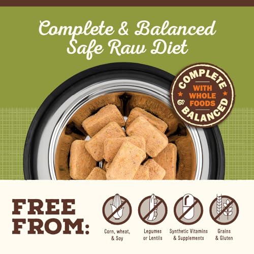 Primal Freeze Dried Raw Dog Food Nuggets, Lamb, Complete &amp; Balanced Meal, Also Use as Topper or Treat, Premium, Healthy, Grain Free, High Protein Raw Dog Food, 14 oz