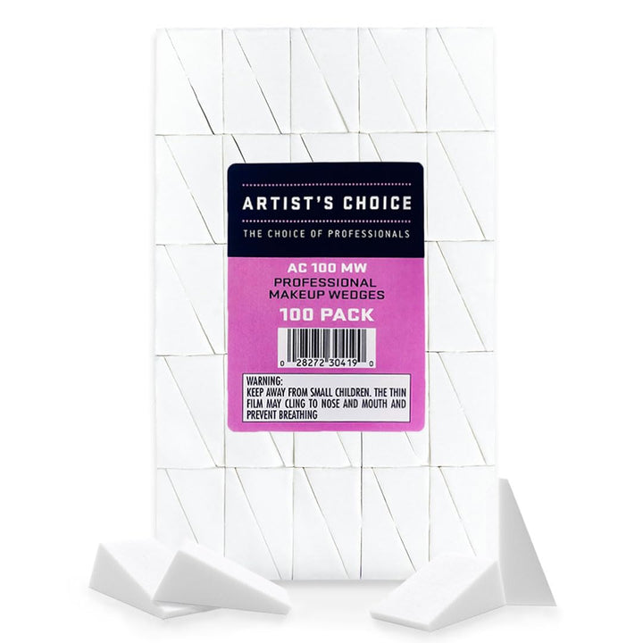 Artist&#39;s Choice Makeup Sponge Mini Applicator Wedges (100 Count)
