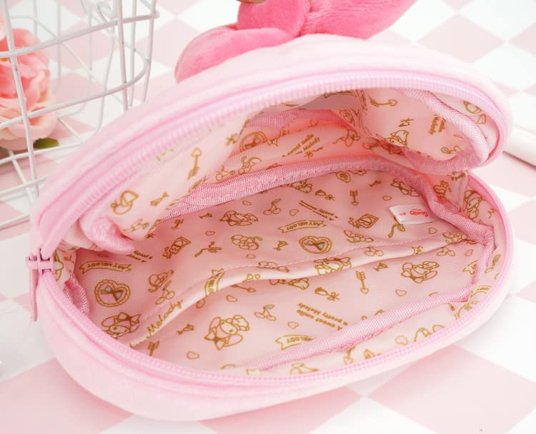 Roffatide Anime My Melody Makeup Bag Portable Small Cos