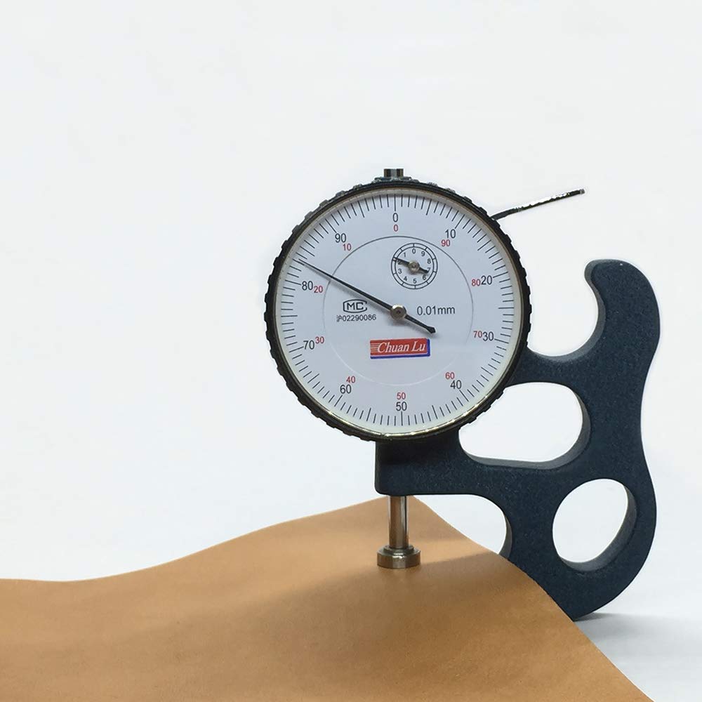 CP 4-5 oz Leather Hide - Vegetable Tanned Tooling Leather - Cowhide Leather Sheet 1.6-2.0mm (5 x 12)