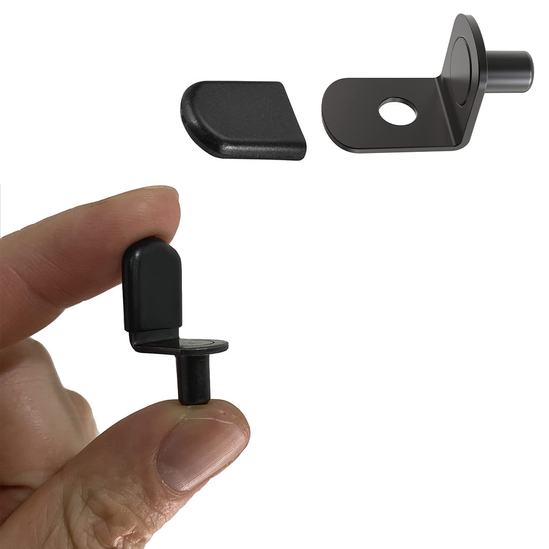 Shelf pins, Glass Supports Furniture Cabinet Closet Bookcase Shelf Bracket-Style Pegs 30 Pack.