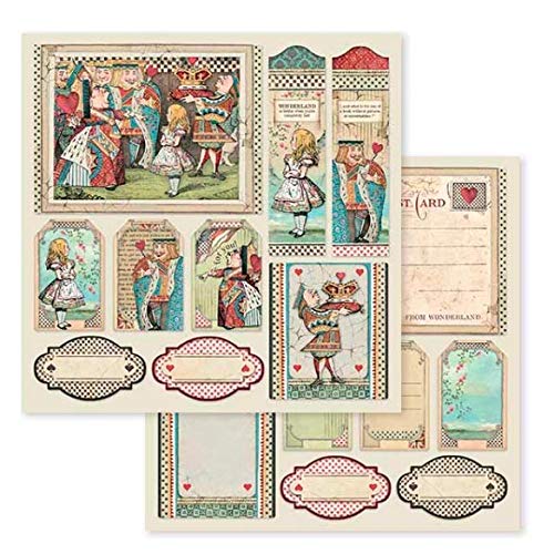 Intl Scrapbooking Paper, Multi-Colored 10 Pack