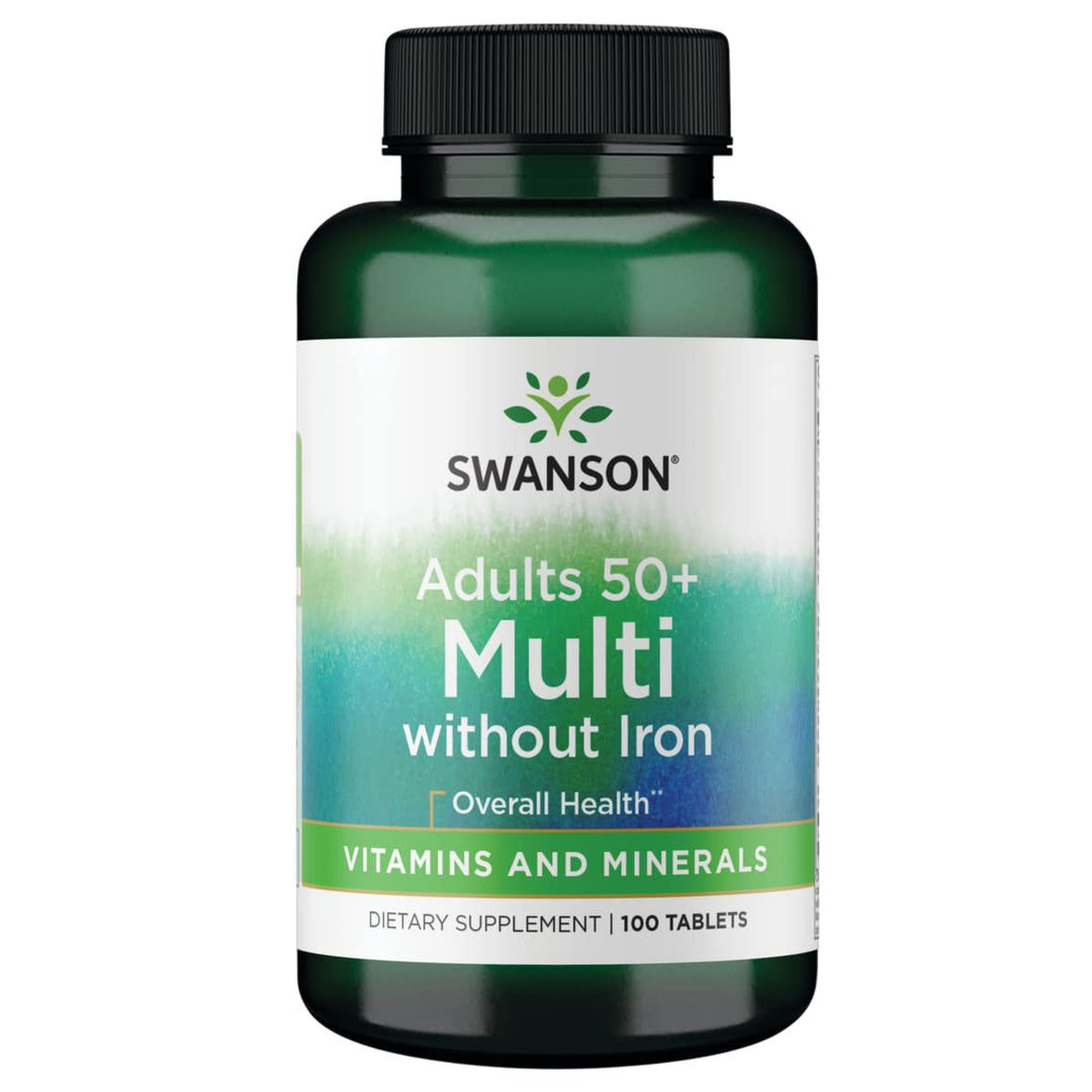 Swanson Geromulti Without Iron (Multivitamin for Senior