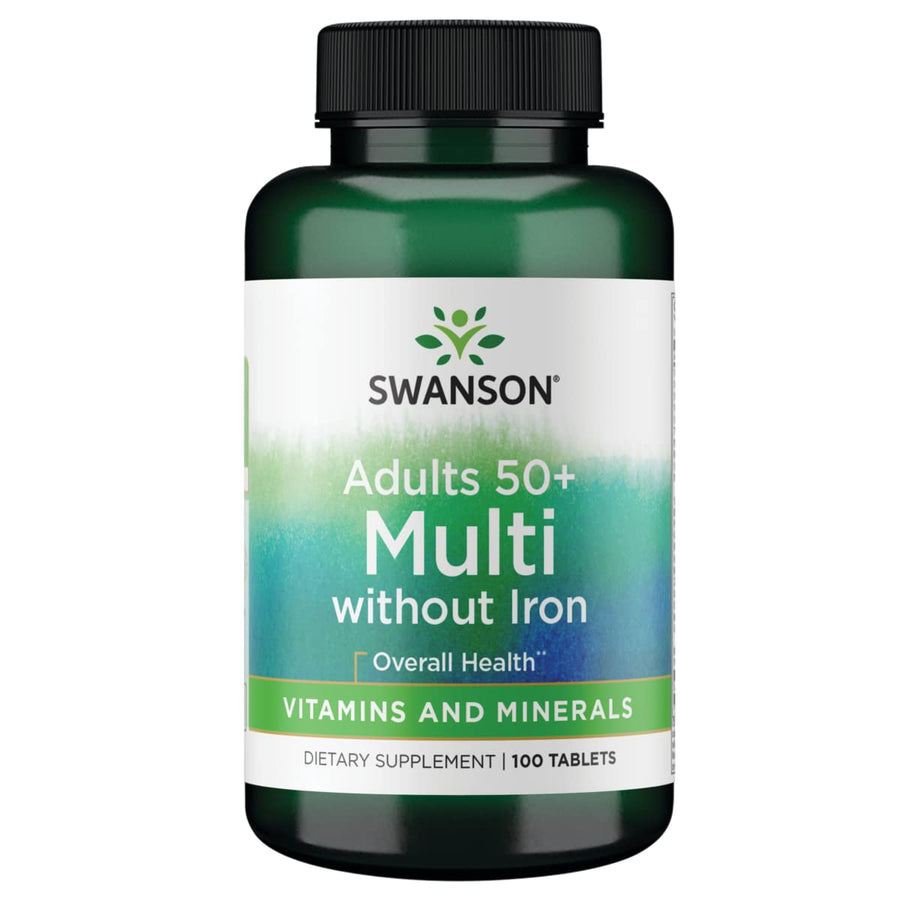 Swanson Geromulti Without Iron (Multivitamin for Senior