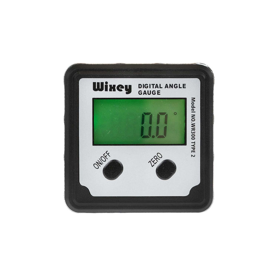 WR300 Digital Angle Finder Gauge with Magnetic Angle Finder Base and Backlit Digital Display Angle Ruler - 180 Degree Digital Electronic Level Accessory for Woodworking Tools