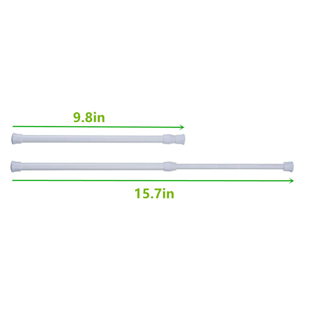 Cupboard Bars Tension Rods, 6 Pack Spring Tensions Rods